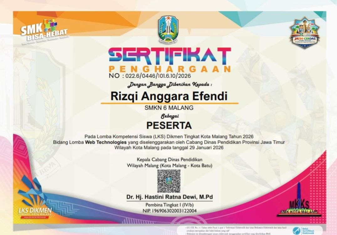 LKS Certificate